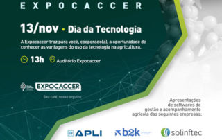 Expocaccer realiza o "Tech Day" com um dia especial voltado para a tecnologia na agricultura