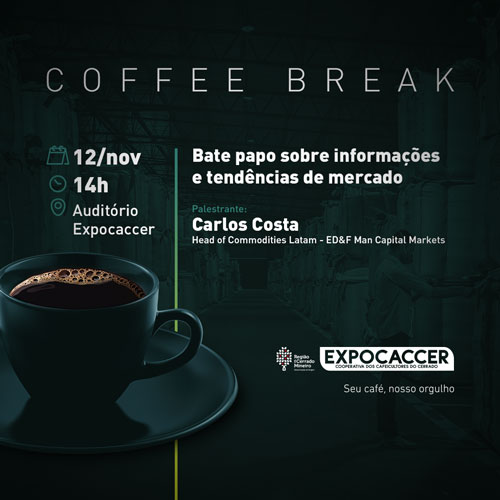 Coffee break com a Expocaccer